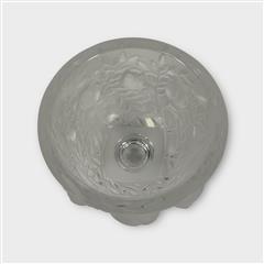 Lalique Crystal Vase, Elizabeth, Sparrows (12265) 5.3